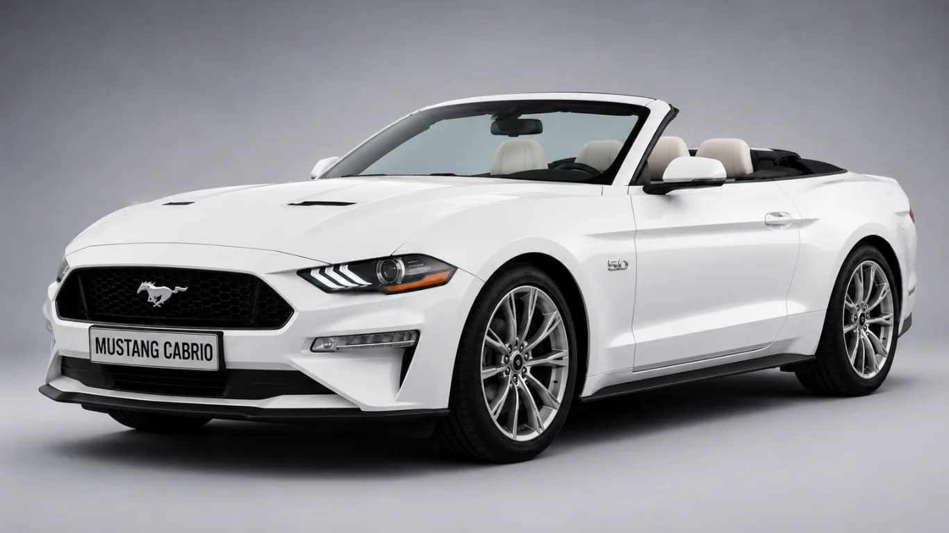 Ford Mustang Cabrio Kiralama Antalya | Lüks Üstü Açık Araç