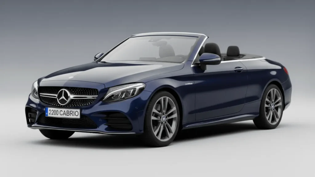 Mercedes C200 Cabrio mieten in Antalya | Premium Cabrio
