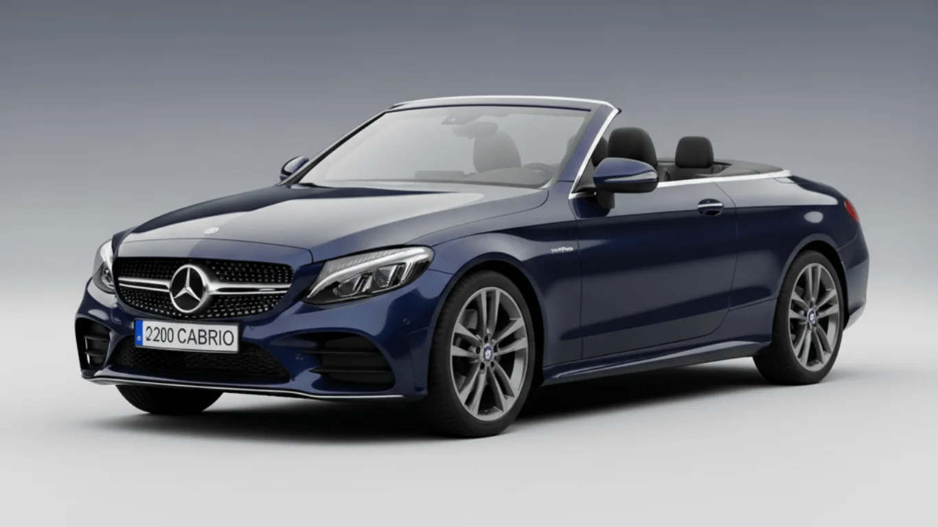Mercedes C200 Cabrio Kiralama Antalya | Lüks Cabrio Araç