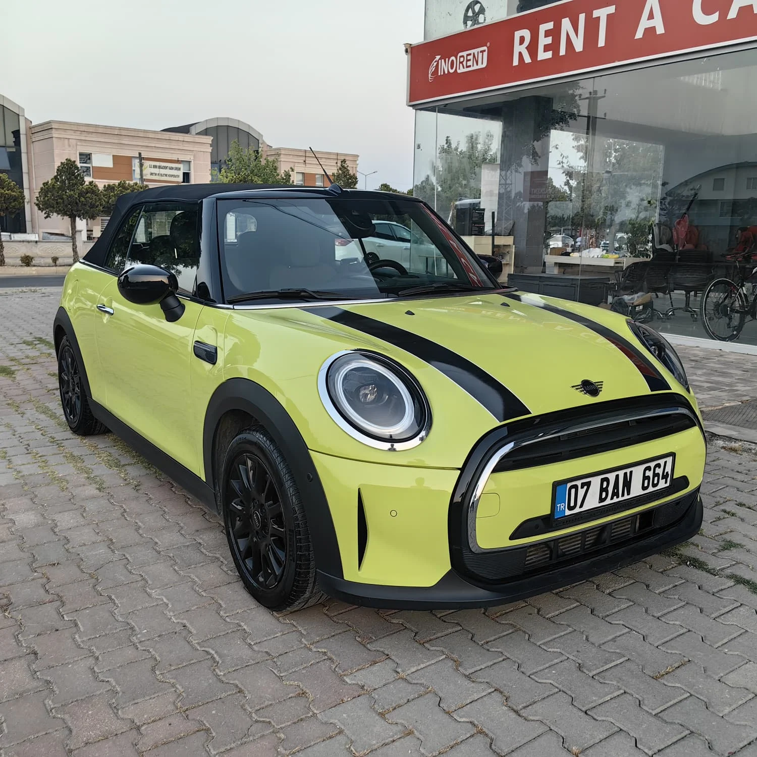 Mini Cooper Cabrio Kiralama Antalya | Premium Üstü Açık Araç